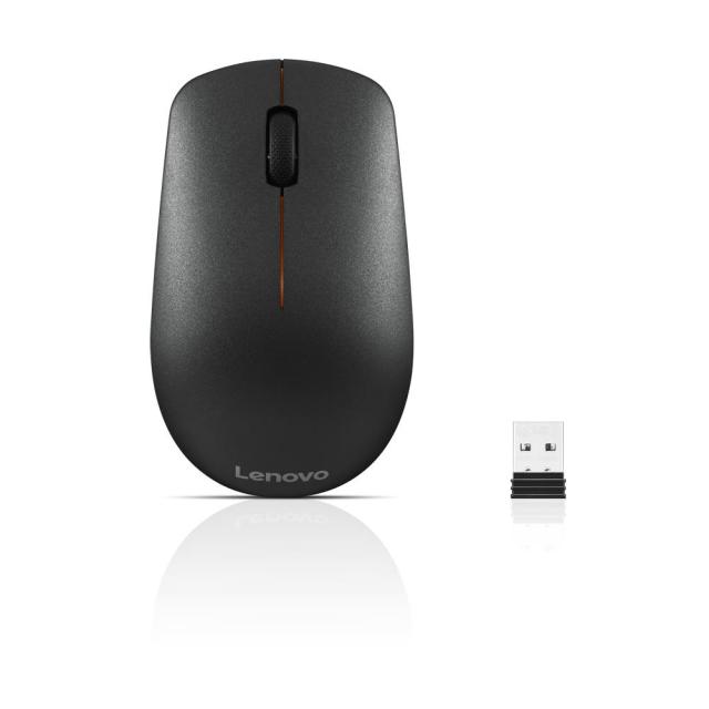 Мишка Lenovo 400 Wireless, безжична, оптична (1200 dpi), черна