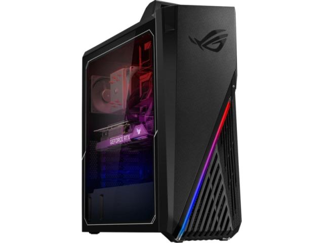 Настолен компютър Asus ROG Strix GT15 G15CF-WB7822, (12-ядрен) Alder Lake Intel Core i7-12700F 2.1/4.8GHz, GF RTX 3080 10GB, 16GB DDR4, 512GB SSD + 1TB HDD, Free DOS
