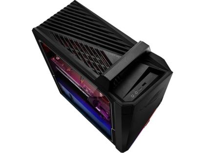 Настолен компютър Asus ROG Strix GT15 G15CF-WB7822, (12-ядрен) Alder Lake Intel Core i7-12700F 2.1/4.8GHz, GF RTX 3080 10GB, 16GB DDR4, 512GB SSD + 1TB HDD, Free DOS