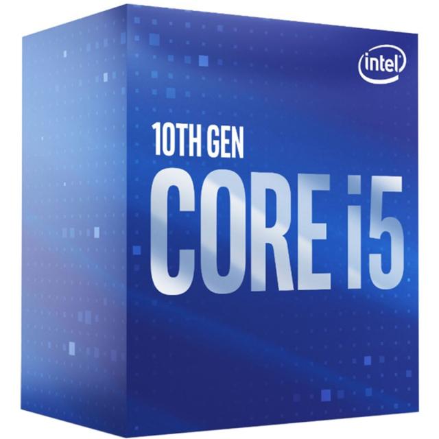 Процесор Intel Core i5-10600K, (6-ядрен) 4.1/4.8 GHz, 12MB Cache, 1200MHz графична честота, LGA1200, Box, без охлаждане