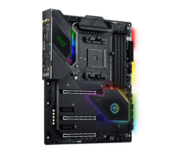 Дънна платка ASROCK B550 TAICHI RYZER EDITION WiFi AM4, 4xDDR4 6xSATA3 RAID, HDMI/DP, 2xM2, Wi-Fi 6, ATX