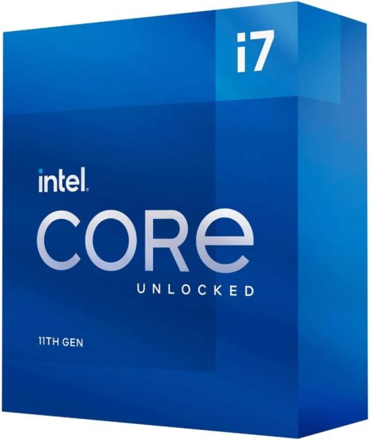 Процесор Intel Core i7-11700F, (8-ядрен) 2.5/4.9 GHz, 16MB, LGA1200, Box, с охлаждане