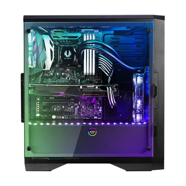 Кутия BitFenix Enso RGB TG, Mid Tower, 2x USB 3.0, EATX/ATX/Micro ATX/Mini ITX