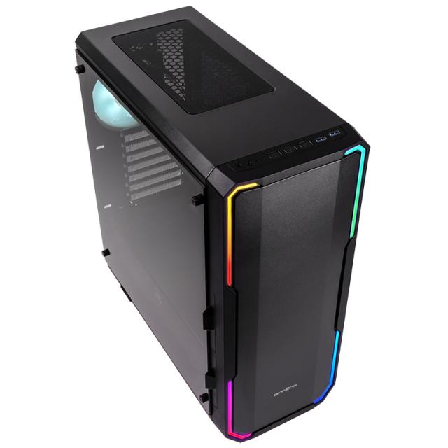 Кутия BitFenix Enso RGB TG, Mid Tower, 2x USB 3.0, EATX/ATX/Micro ATX/Mini ITX