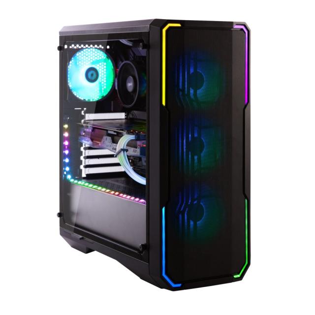 Кутия BitFenix Enso Mesh 4ARGB BLACK, Mid Tower, 2x USB 3.0, E-ATX/ATX/Micro ATX/Mini-ITX