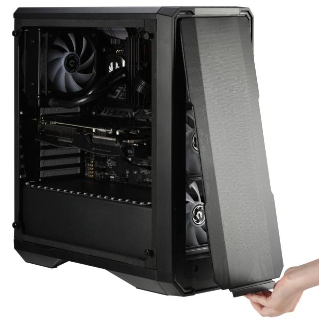 Кутия BitFenix Enso Mesh 4ARGB BLACK, Mid Tower, 2x USB 3.0, E-ATX/ATX/Micro ATX/Mini-ITX