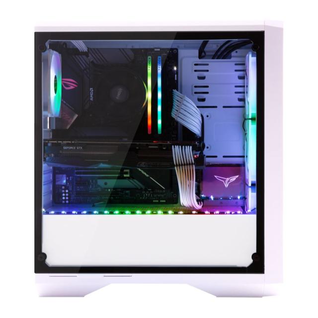 Кутия BitFenix Enso Mesh 4ARGB WHITE, Mid Tower, 2x USB 3.0, E-ATX/ATX/Micro ATX/Mini-ITX