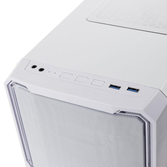 Кутия BitFenix Enso Mesh 4ARGB WHITE, Mid Tower, 2x USB 3.0, E-ATX/ATX/Micro ATX/Mini-ITX