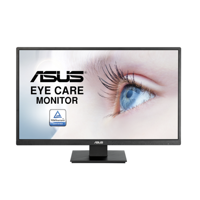 Монитор Asus VA279HAE, 27.0" (68.6cm) VA панел, Full HD, 6ms, 300 cd/m2, HDMI, VGA
