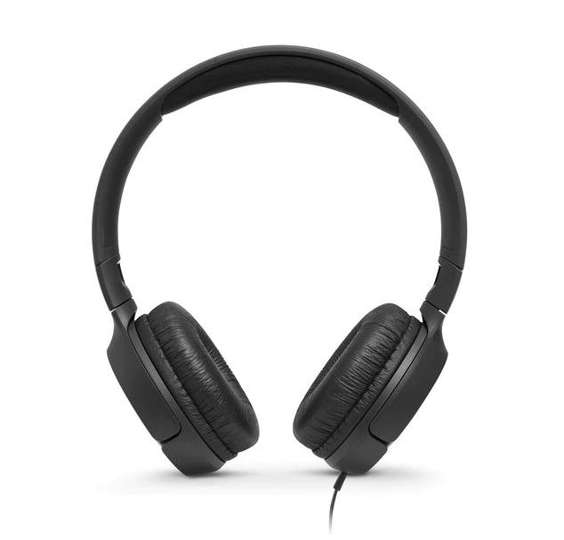 Слушалки JBL Tune 500, микрофон, 3.5 mm jack, Черни