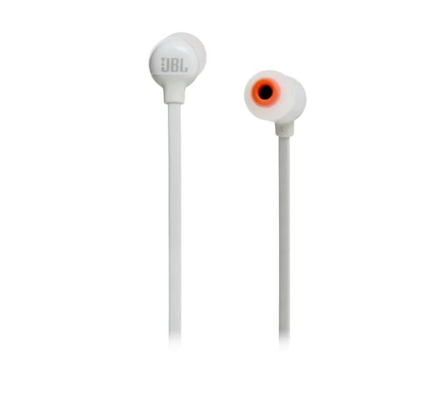 Слушалки JBL T110BT, безжични, Bluetooth, микрофон, Бели