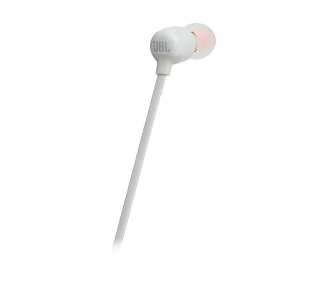 Слушалки JBL T110BT, безжични, Bluetooth, микрофон, Бели