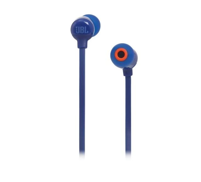 Слушалки JBL T110BT BLU, безжични, Bluetooth, микрофон, Син