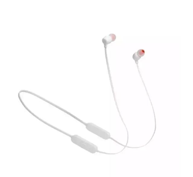 Слушалки JBL T125BT WHT Wireless in-ear headphones