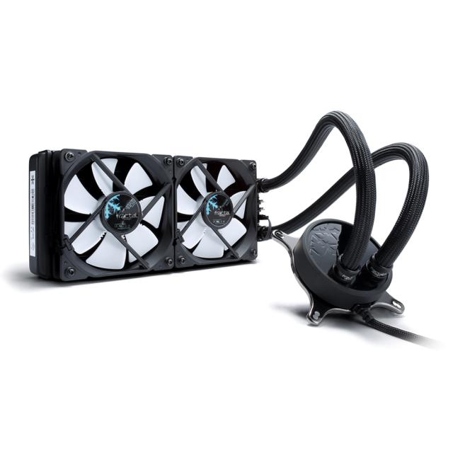 Охладител за процесор Fractal Design Celsius S24 Black, ACTIVE FAN 2x120mm, 500-2000 RPM, 4-Pin PWM, Intel/AMD 