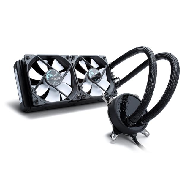 Охладител за процесор Fractal Design Celsius S24 Black, ACTIVE FAN 2x120mm, 500-2000 RPM, 4-Pin PWM, Intel/AMD 