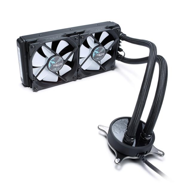 Охладител за процесор Fractal Design Celsius S24 Black, ACTIVE FAN 2x120mm, 500-2000 RPM, 4-Pin PWM, Intel/AMD 