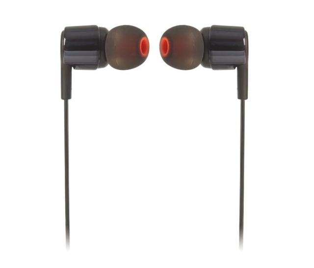 Слушалки JBL T210 BLK, микрофон, 3.5 mm jack, Черни