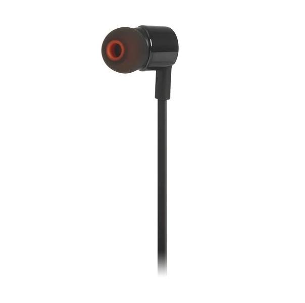 Слушалки JBL T210 BLK, микрофон, 3.5 mm jack, Черни