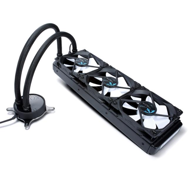 Охладител за процесор Fractal Design Celsius S36 Black, ACTIVE FAN 3x120mm, 500-2000 RPM, 4-Pin, Intel/AMD 