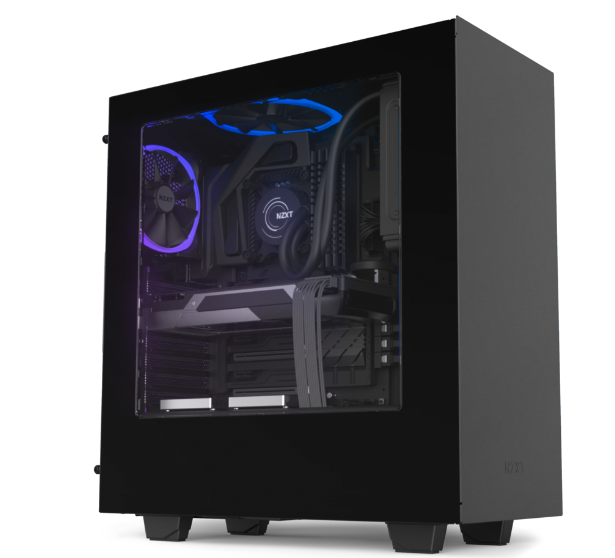 Комплект вентилатор вентилатори 140mm, NZXT Aer RGB140 с HUE+ контролер, 4-pin PWM, 1500 rpm