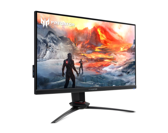 Монитор ACER Predator XB253Q GZ BMIIPRZX, 24.5" (62.23 cm) IPS, Full HD, 240Hz, 1ms, 400 cd/m2, HDMI, DP, USB