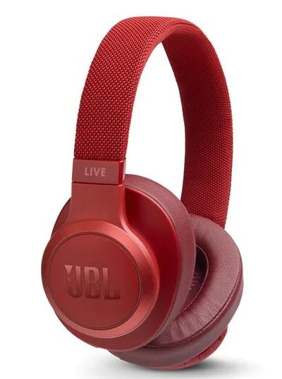 Слушалки JBL LIVE500 BT RED HEADPHONES