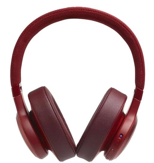 Слушалки JBL LIVE500 BT RED HEADPHONES