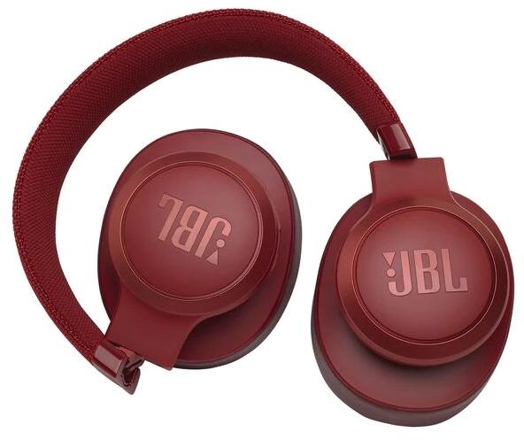 Слушалки JBL LIVE500 BT RED HEADPHONES
