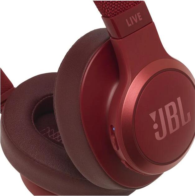 Слушалки JBL LIVE500 BT RED HEADPHONES