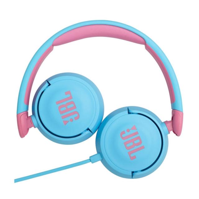 Слушалки JBL JR310 BLU, микрофон, Сини
