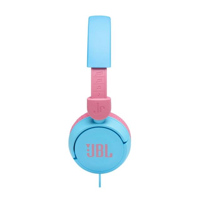 Слушалки JBL JR310 BLU, микрофон, Сини