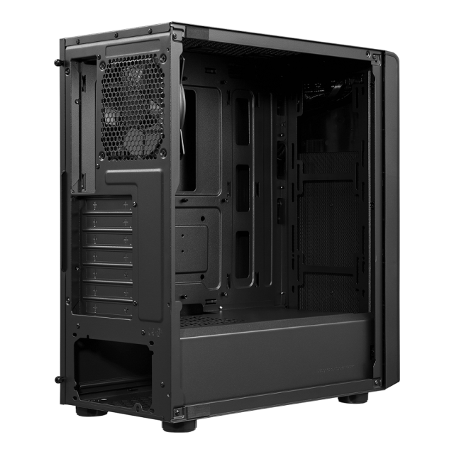 Кутия Cooler Master Elite 500 ODD, 2x USB 3.2, 1x 3.5mm Headset Jack (Audio+Mic), ATX/mATX/mITX, черна