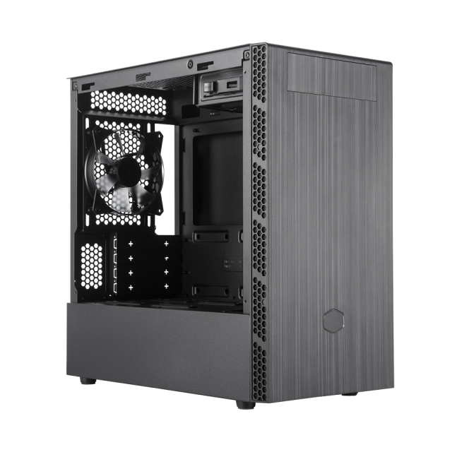 Кутия Cooler Master MasterBox MB400L with ODD TG, 2x USB 3.2, 1x 3.5mm жак, Mini ITX/Micro ATX,черна