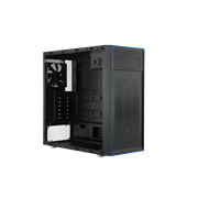 Кутия Cooler Master MasterBox E501L, 1x USB 3.2 Gen 1 (formerly USB 3.0), 1x USB 2.0, 1x 3.5mm Audio Jack, 1x 3.5mm Mic Jack, Micro ATX/Micro ITX, черна