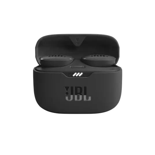Слушалки JBL Tune 130NC WHT, безжични, Bluetooth, микрофон, ANC, тип "тапи", кутия за зареждане, Черни