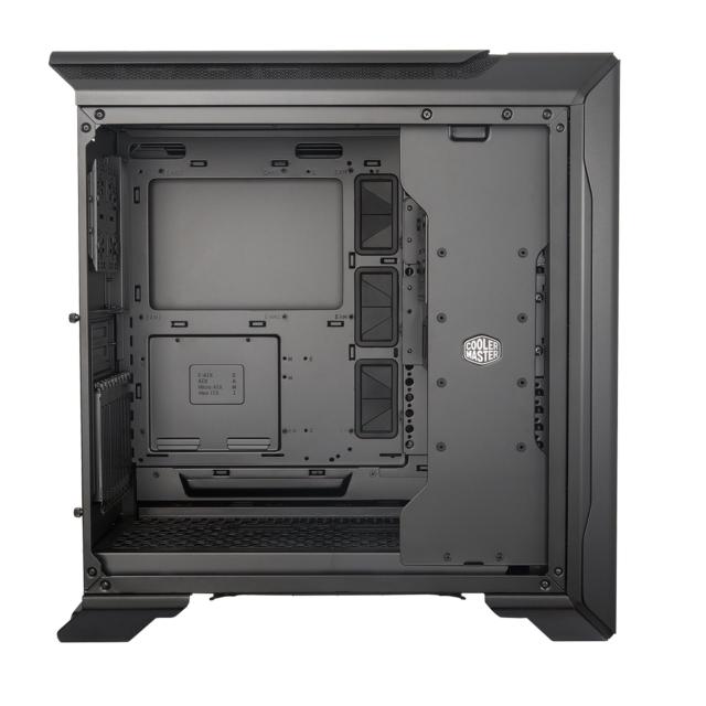 Кутия CoolerMaster Mastercase SL600M Black Edition, 1x USB 3.1 Type C, 2x USB 3.0, 2x USB 2.0, Mini ITX, Micro ATX, ATX, черна