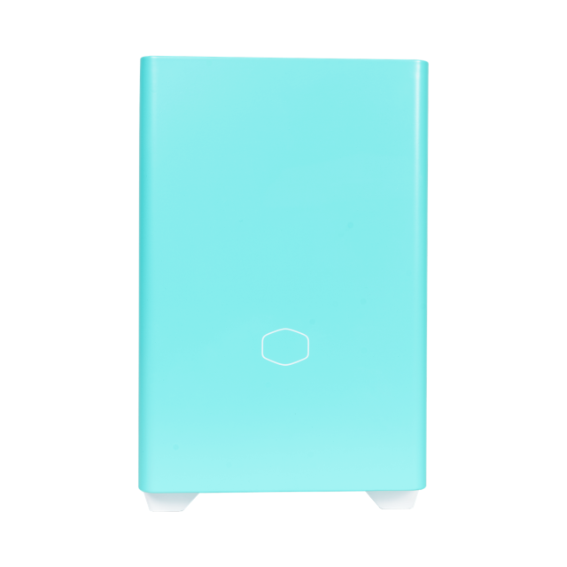 Кутия Cooler Master NR200P, 2x USB 3.2, 1x 3.5mm Headset Jack (Audio+Mic), mITX, синя