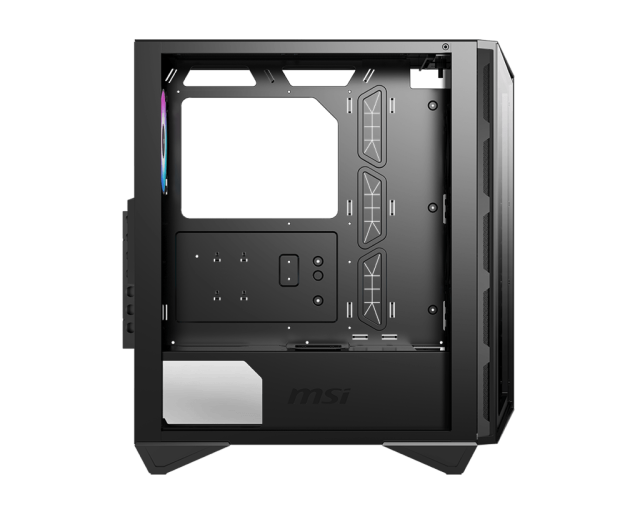 Кутия MSI MPG GUNGNIR 110R, Mid-Tower, 1x USB 3.2 Gen 2 Type-C, 2x USB 3.2 Gen 1, ATX/Micro ATX/Mini-ITX