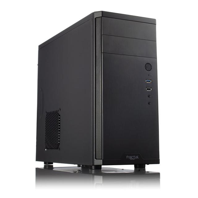 Кутия Fractal Design Core 1100, Mid Tower, 1x USB 3.0, 1x USB 2.0, Micro ATX/Mini ITX