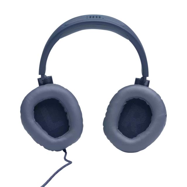 Слушалки JBL QUANTUM 100 BLU Wired over-ear gaming headset with a detachable mic