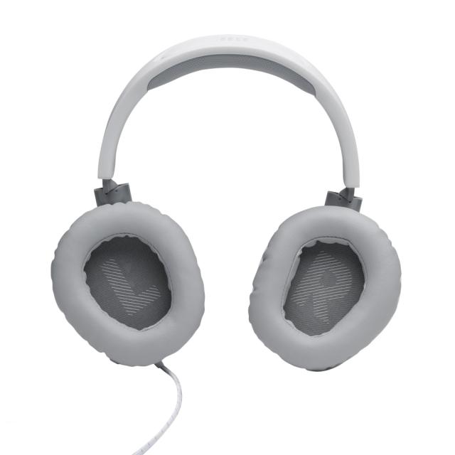 Слушалки JBL QUANTUM 100 WHT Wired over-ear gaming headset with a detachable mic