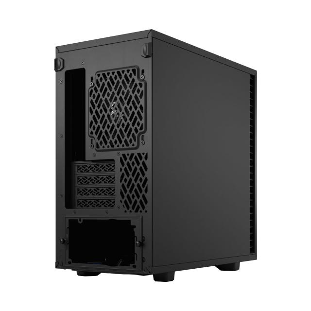 Кутия Fractal Design Define 7 Mini Black Solid, Middle Tower, 1x USB 3.2 Gen 2x2 Type-C, 2x USB 3.0, 2x USB 2.0, mATX/mDTX/mITX