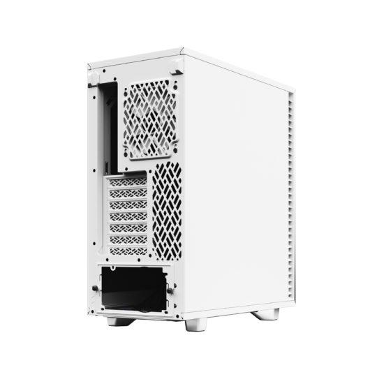 Кутия Fractal Design Define 7 Compact WHITE Solid, Middle Tower, USB 3.1 Gen 2 Type-C, 2 x USB 3.0, 2 x USB 2.0, ATX/mATX/mITX