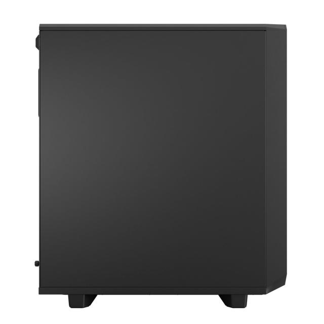 Кутия Fractal Design Meshify 2 Compact Black Solid, Middle Tower, 1x USB 3.1 Gen 2 Type-C, 2x USB 3.0, ATX/mATX/Mini-ITX