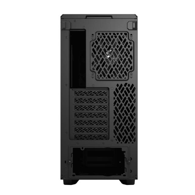 Кутия Fractal Design Meshify 2 Compact Black Solid, Middle Tower, 1x USB 3.1 Gen 2 Type-C, 2x USB 3.0, ATX/mATX/Mini-ITX