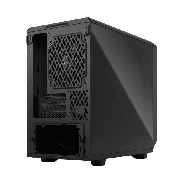 Кутия Fractal Design Meshify 2 Nano Black TG, Mini Tower, 1x USB 3.1 Gen 2 Type-C, mITX/mDTX