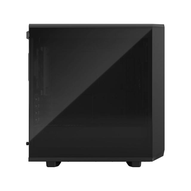 Кутия Fractal Design Meshify 2 Mini Black TG, Mini Tower, 1x USB 3.1 Gen 2 Type-C, mATX/DTX/Mini-DTX/Mini ITX