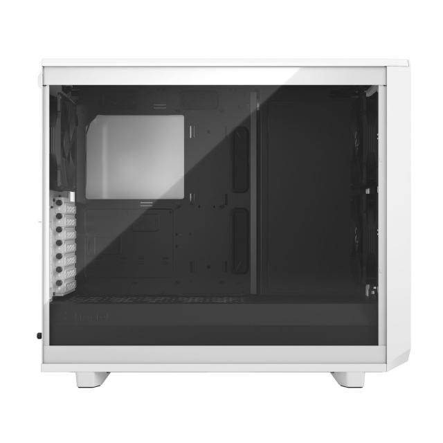 Кутия Fractal Design Meshify 2 White TG Clear Tint, Middle Tower, 2x USB 3.0, 1 x USB 3.1 Type-C, E-ATX/ATX/microATX/Mini-ITX