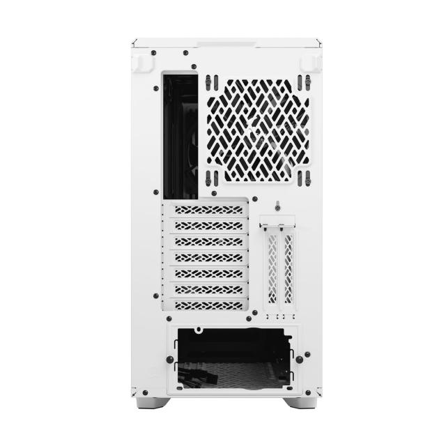 Кутия Fractal Design Meshify 2 White TG Clear Tint, Middle Tower, 2x USB 3.0, 1 x USB 3.1 Type-C, E-ATX/ATX/microATX/Mini-ITX